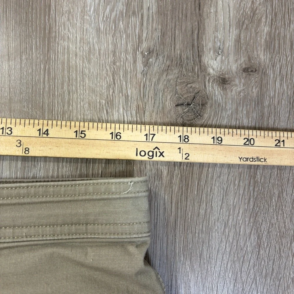 Duluth Trading Co. Flex Fire Hose Pants Brown 34x30 Slim Canvas Workwear